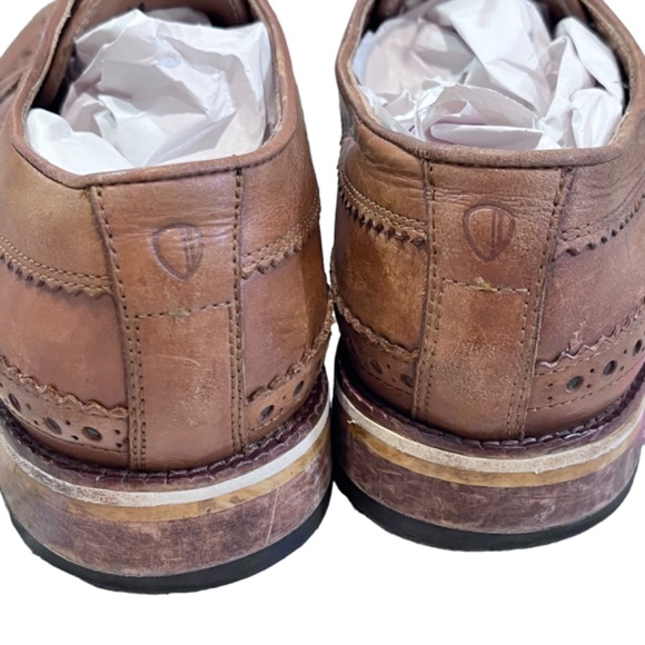 Ben Sherman The Original Wingtip Leather Oxford Shoes main image 9